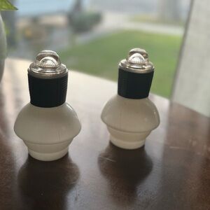 2 Milk Glass Bottle McKee Hottle Glasbake Coffee Carafe Milk Glass Vase 6 1/2”